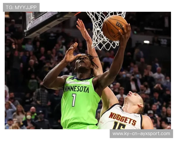 唐斯底线顺下命中，森林狼继续向前冲击